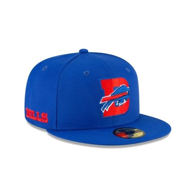 Buffalo Bills Gorra | New Era NFL Logo Mix 59fifty Fitted Cap Mexico - Azules